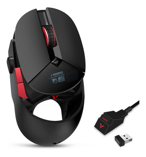 Mouse Inalambrico Para Juego Alto Rendimiento Sensor 19 K Pc