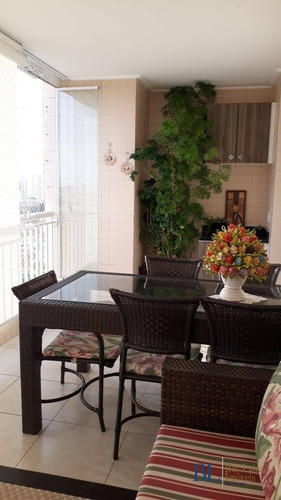 Imagem 2 de 15 de Apartamento 91 M - Água Rasa - Sacada Gourmet - Estuda Permuta - Ap00529e