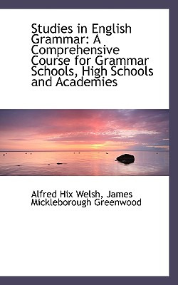 Libro Studies In English Grammar: A Comprehensive Course ...
