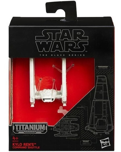 Titanium Kylo Ren Command Shuttle #03 Star Wars Black Series