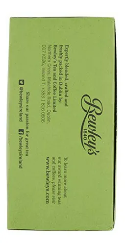 Té Irlandés Para Desayuno Bewley's 250 G 80 Bolsitas