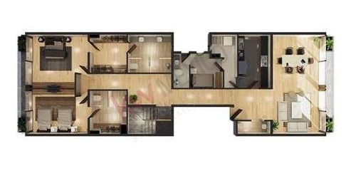 Imagen 4 de 18 de Exclusivo Departamento De Dos Niveles Con 250m2 Habitables En La Colonia Polanco