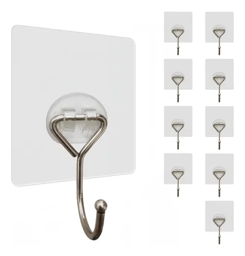 comprar Ganchos Adhesivos Grandes Multiusos Resistentes De 22 Libras