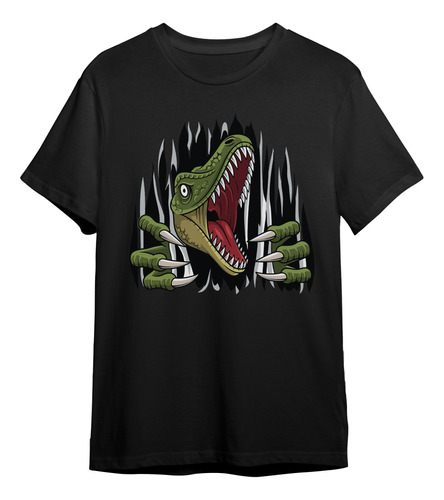 Playera Dinosaurio Con Ganas De Salir Encerrado Token