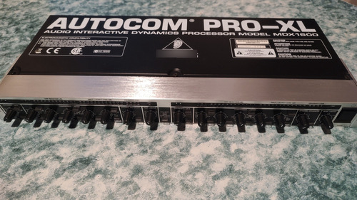 Compresor Limitador Behringer Autocom Pro-xl Mdx1600