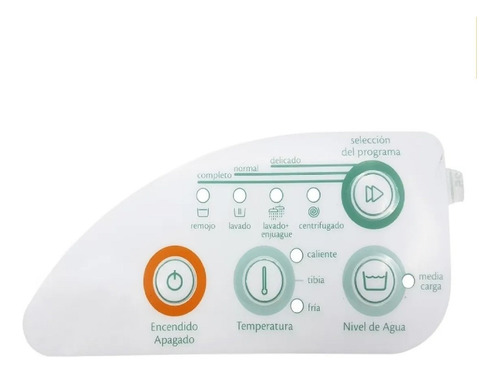 Serigrafia Para Panel De Mandos Lavarropas Consul   Ewd07a 6