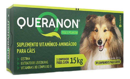 Suplemento Avert Cães E Gatos 15kg - Nutrição Pele E Pelagem