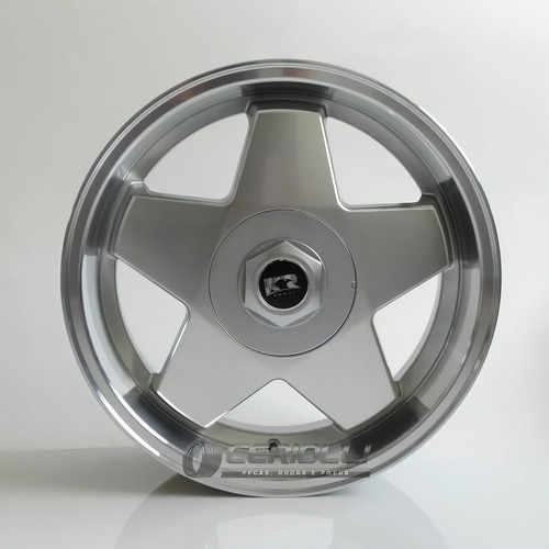 Roda Aro 17 Borbet Kr Tala 7 K56 4 Furos / Valor Unitário Cor Prata