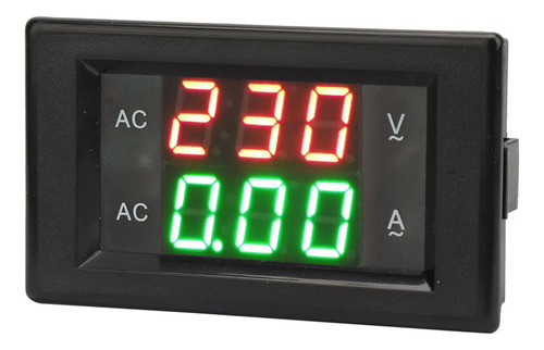 Amperímetro Yb4835va Con Pantalla Digital Ac 500v/50a Led