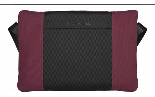 Imagen 9 de 9 de Cross Body Hombre Mariconera Victorinox Compact Guinda
