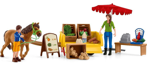 Schleich Farm World, Juego De 21 Piezas, Juguetes De Gran