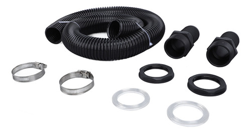 Kit De Conectores De Manguera Rain Barrel De Plástico De 39,
