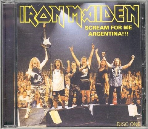 Iron Maiden  Scream For Me Argentina!!!-  Doble Cd Album Imp