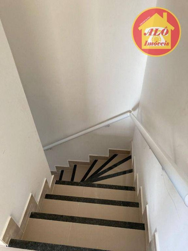 Imagem 19 de 30 de Casa Com 2 Dormitórios À Venda, 56 M² Por R$ 250.000,00 - Canto Do Forte - Praia Grande/sp - Ca1416