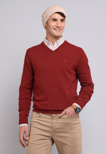 Sweater Cuello V Arrow Sw2701wbu