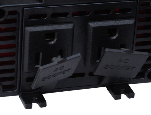 Inversor De Corriente Para Auto 1000w Usb 2 Enchufes Xaris .