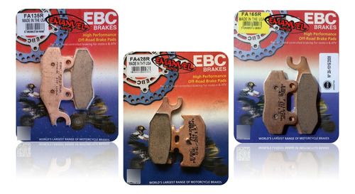 Pastillas De Freno Ebc Brakes Para Yamaha Yfm 700 Raptor