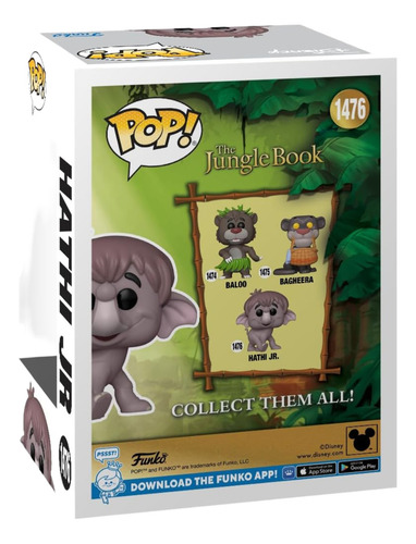 Funko Pop! El Libro De La Selva - Hathi Jr