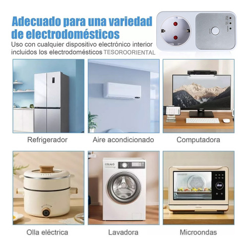 Protector De Voltaje Toma Electrica Frigorifico