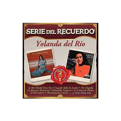 Yolanda Del Rio Serie Del Recuerdo Usa Import Cd Nuevo