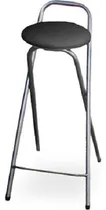 Comprar Sillas Banquetas Plegables Alta Puerta A Puerta Clasic Acabado De La Estructura Pintado Epoxi Aluminio Color Negro