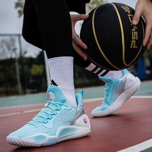 Zapatillas Baloncesto Transpirables Resistentes Al Desgaste.