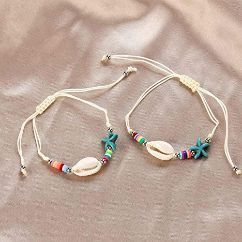Colorful Bling, 12 Piezas, Con Forma De Concha Marina Natura