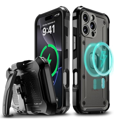 Capa Robusta Vena Varmor Para iPhone 16 Pro Max Com
