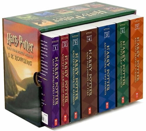 Harry Potter Box Set, Colección De Los 7 Libros En Inglés