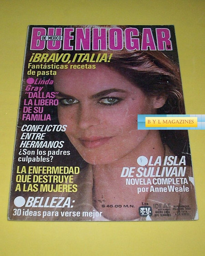 Linda Gray Dallas Dirk Benedict Revista Buenhogar 1982