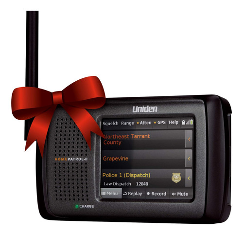 Homepatrol Ii Escáner Con Pantalla Táctil Digital Apco P25,