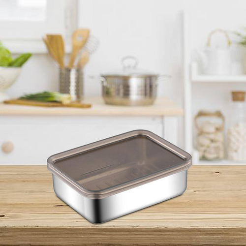 5 Contenedor De Almacenamiento De Alimentos Apilable