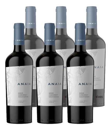 Vino Gran Anaia Cabernet Sauvignon Caja X6 Unidades