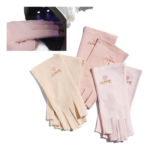 Guantes De Uñas For Lámpara De Uñas De Gel Nail Art Cuidado
