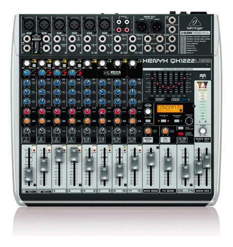 Behringer Xenyx Qxusb Mezclador Con Usb Y Efectos