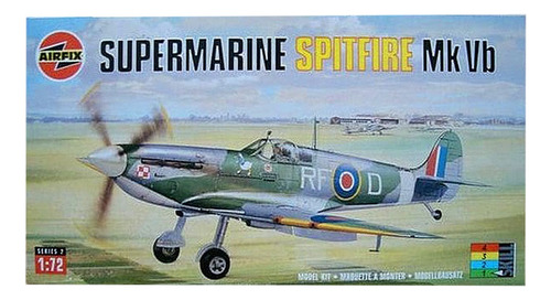 Supermarine Spitfire Mk.vb Escala 1/72 Airfix D-028