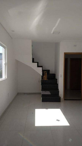 Imagem 11 de 21 de Cobertura Com 2 Dormitórios À Venda, 100 M² Por R$ 398.000,00 - Parque Erasmo Assunção - Santo André/sp - Co0131