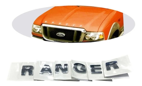 Emblema Letreiro Capo Ranger 1994/2010 Ou 2011 Em Diante