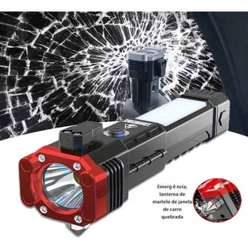 Lanterna De Led Ferramenta Multifuncional 3w Torch