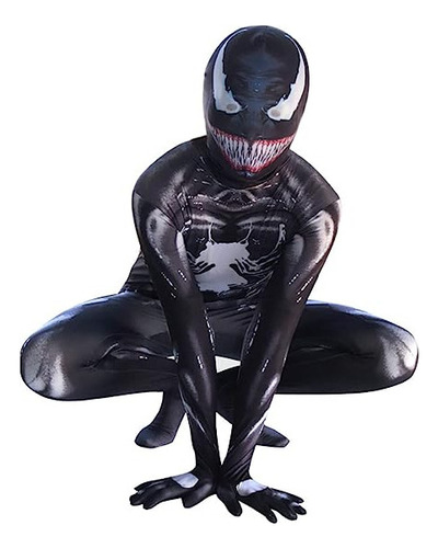 Kit De Disfraz De Superhéroe De Venom Para Niños Para Cospla