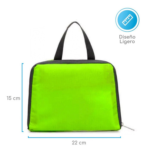 Imagen 3 de 10 de Mochila Impermeable Ligera, Doblable Y Compacta - Hiking
