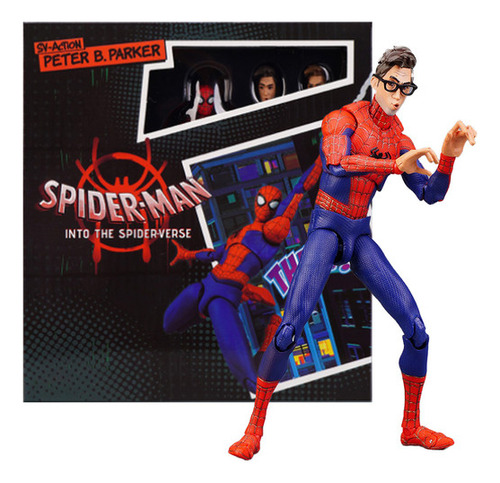 1 X Modelo De Muñeca Móvil Spider Man Fat Peter Parker