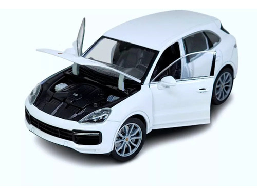 Perfect T Miniatura Porsche Cayenne Turbo Blanco Welly 1/24