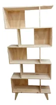 Comprar Biblioteca Estante Estantes Zig Zag Nórdico  Madera Pino 