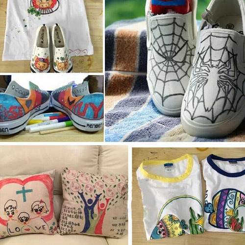 Canetinha Acrílica Para Desenhar Em Tênis Parede Pedra Vidro