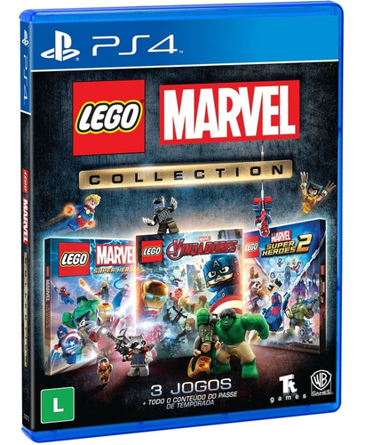 Jogo Lego Marvel Collection - Ps4 Novo Original Lacrado