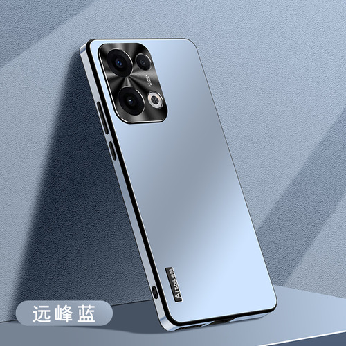 Funda Para Oppo Reno 13 Pro 12 11 10 Pro+ 9 8 Funda De Teléfono De Metal Mate Resistente, Lente Resistente, Funda De Protección Total