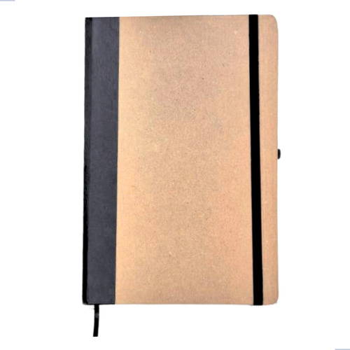 Caderneta Anotação A5 Executiva Tipo Moleskine Capa Kraft