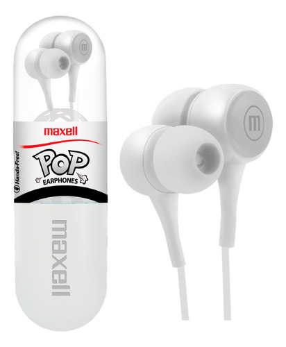 Audifonos Maxell Pop In-ear 3.5mm Anti-enredos Manos Libres