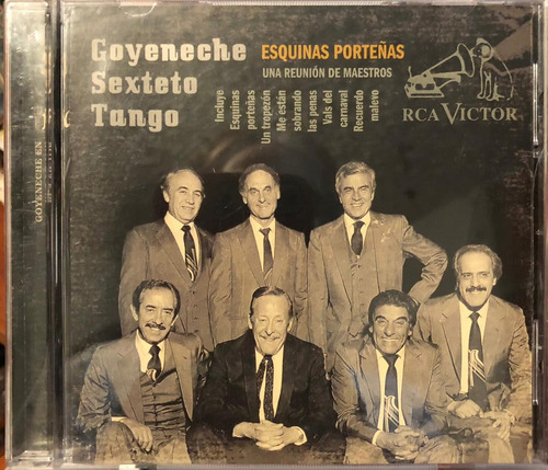 Roberto Goyeneche & Sexteto Tango - Esquinas Porteñas. Cd.